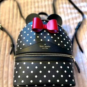 Kate Spade minnie mouse backpack and crossbody purse